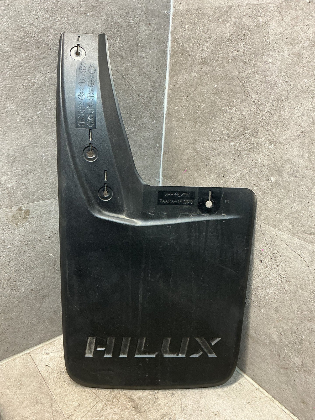 2017 Toyota Hilux GUN- Left Rear Mudflap- (TAG17437)