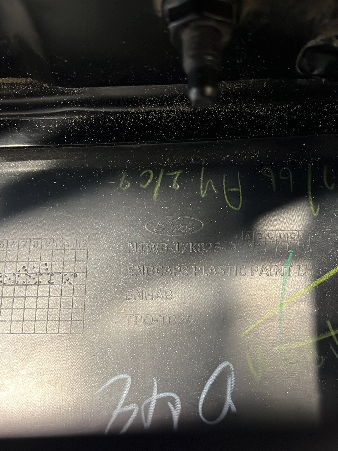2023 Ford Ranger- Left Rear Bumper End- (TAG8606)