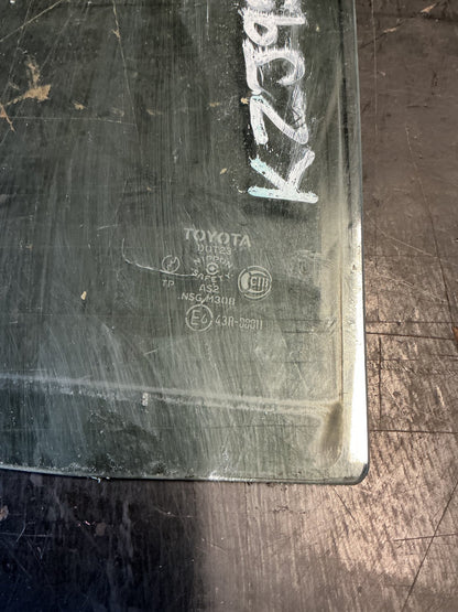 1994 Toyota Land Cruiser KZJ95 - Left Rear Quarter Door Glass - (TAG18558)
