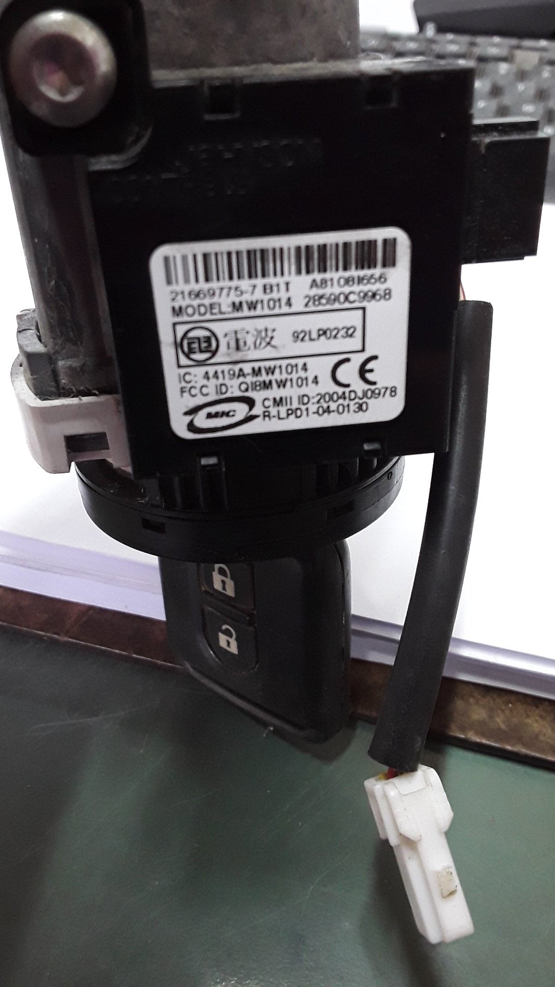 2005-2011 Nissan Navara D40 D40- Ignition Barrel- (TAG2736)