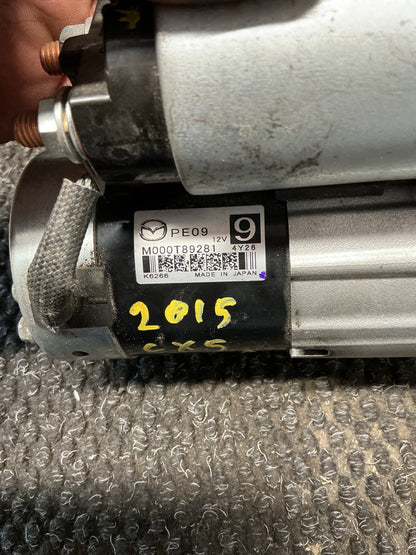 2015 Mazda CX-5 9W068- Starter Motor- (TAG10765)