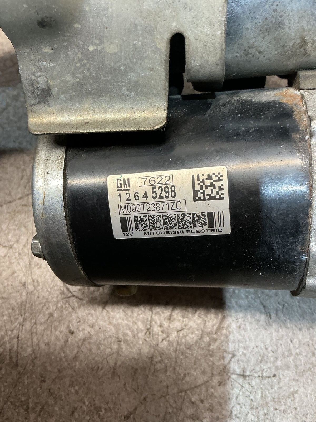 2017 Holden Captiva- Starter Motor- (TAG16513)
