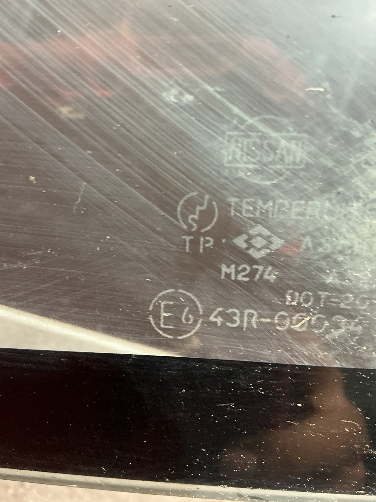 1992 Nissan Navara D21 - Left Rear Cargo Glass - (TAG18770)