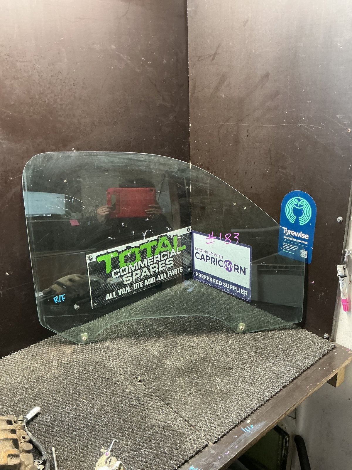 2004-2006 Ford Courier PH- Right Front Door Window- (TAG10615) PN: M174