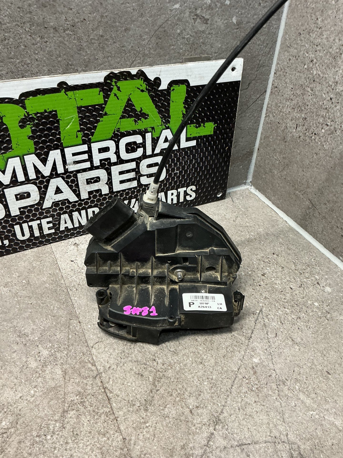 2013 Ford Ranger PXI- Left Rear Door Lock Actuator- (TAG13317) PN: AB39-A26413-CA