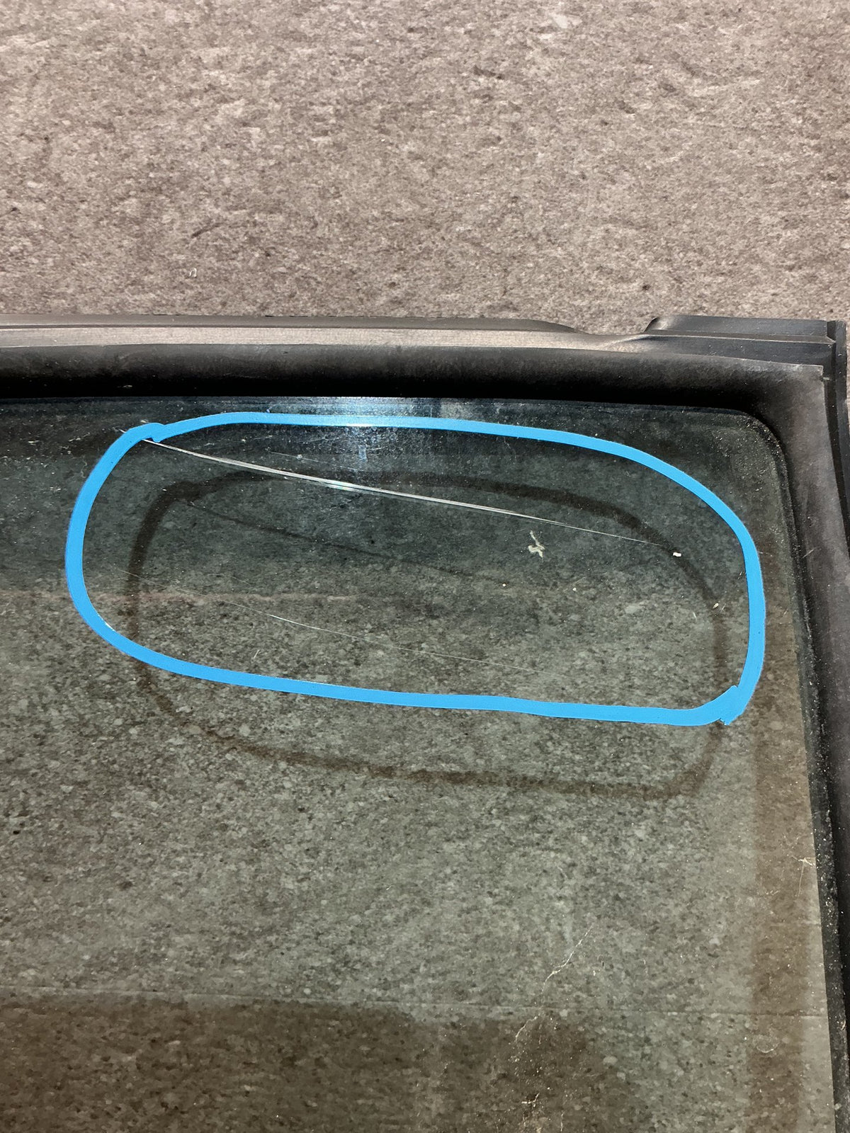 1996 Toyota Prado KZJ95 - Right Rear Quarter Door Glass - (TAG18616)