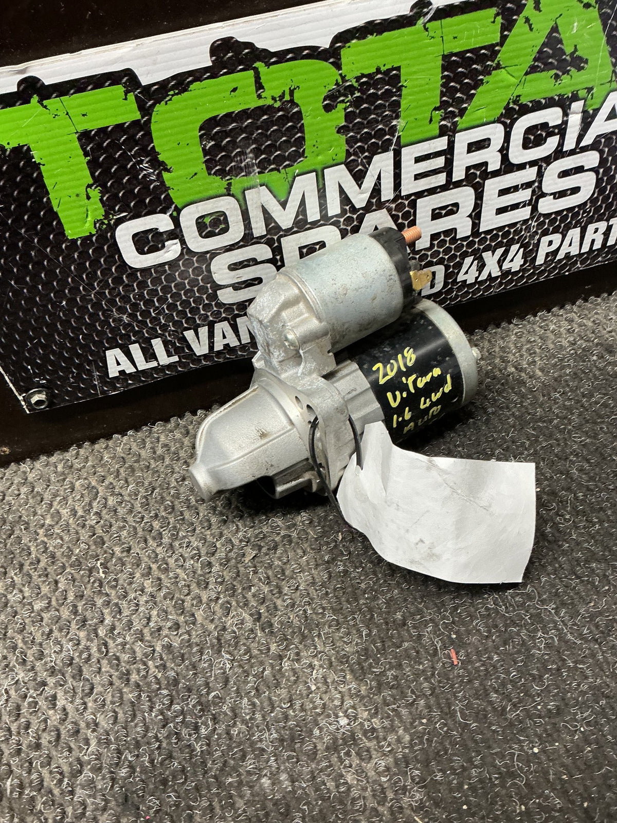 2018 Suzuki Vitara 3W156- Starter Motor- (TAG10751)