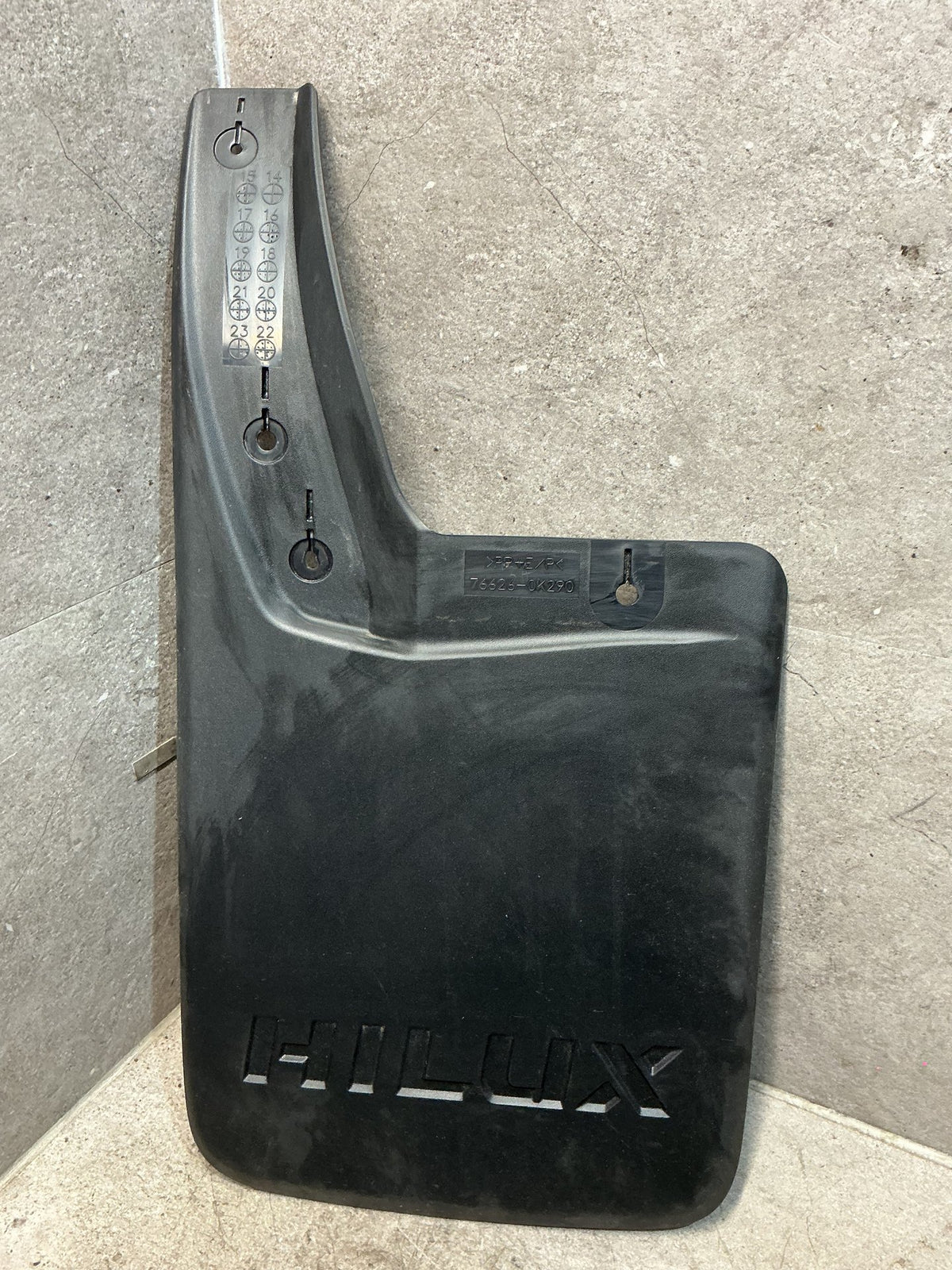 2017 Toyota Hilux GUN- Left Rear Mudflap- (TAG17445)