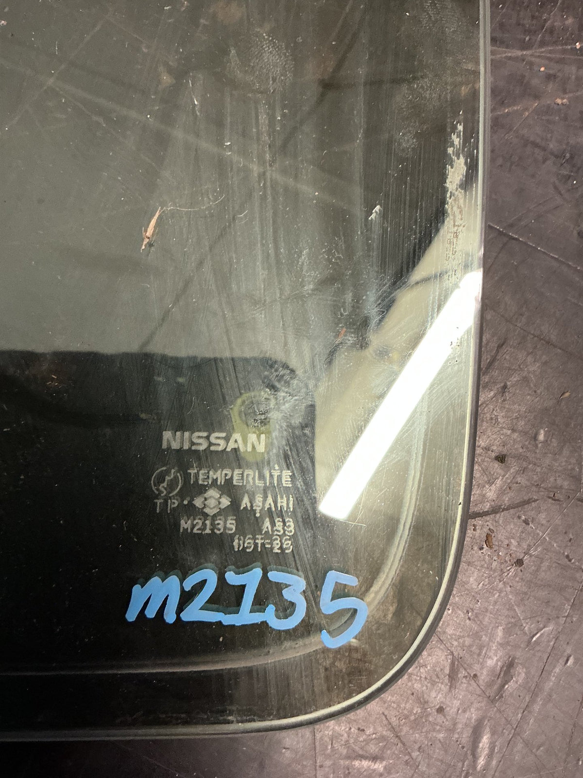 1996 Nissan Terrano R50 - Left Rear Quarter Door Glass - (TAG18667)
