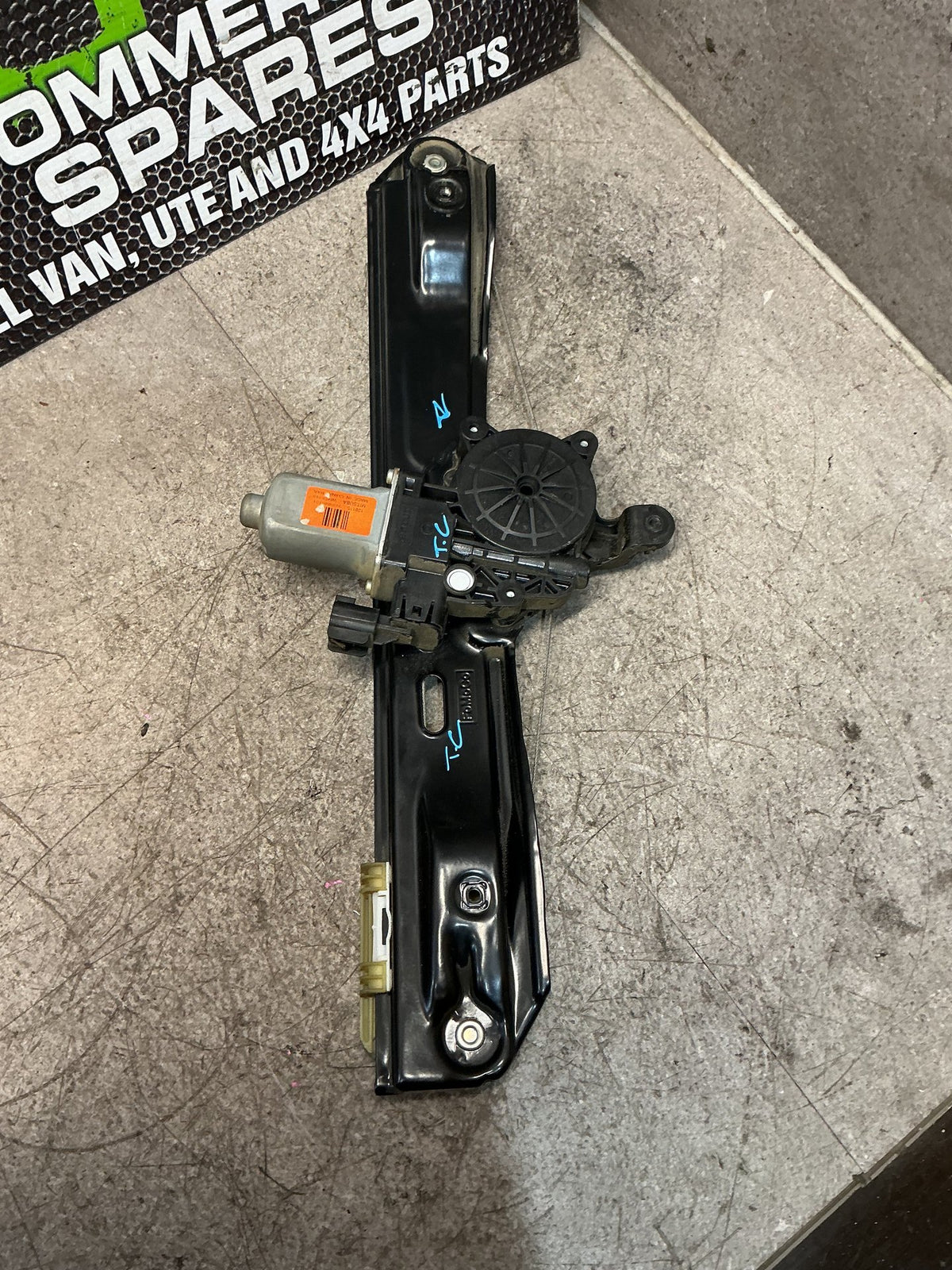2012 Ford Ranger- Right Rear Window Regulator/Motor- (TAG17407)