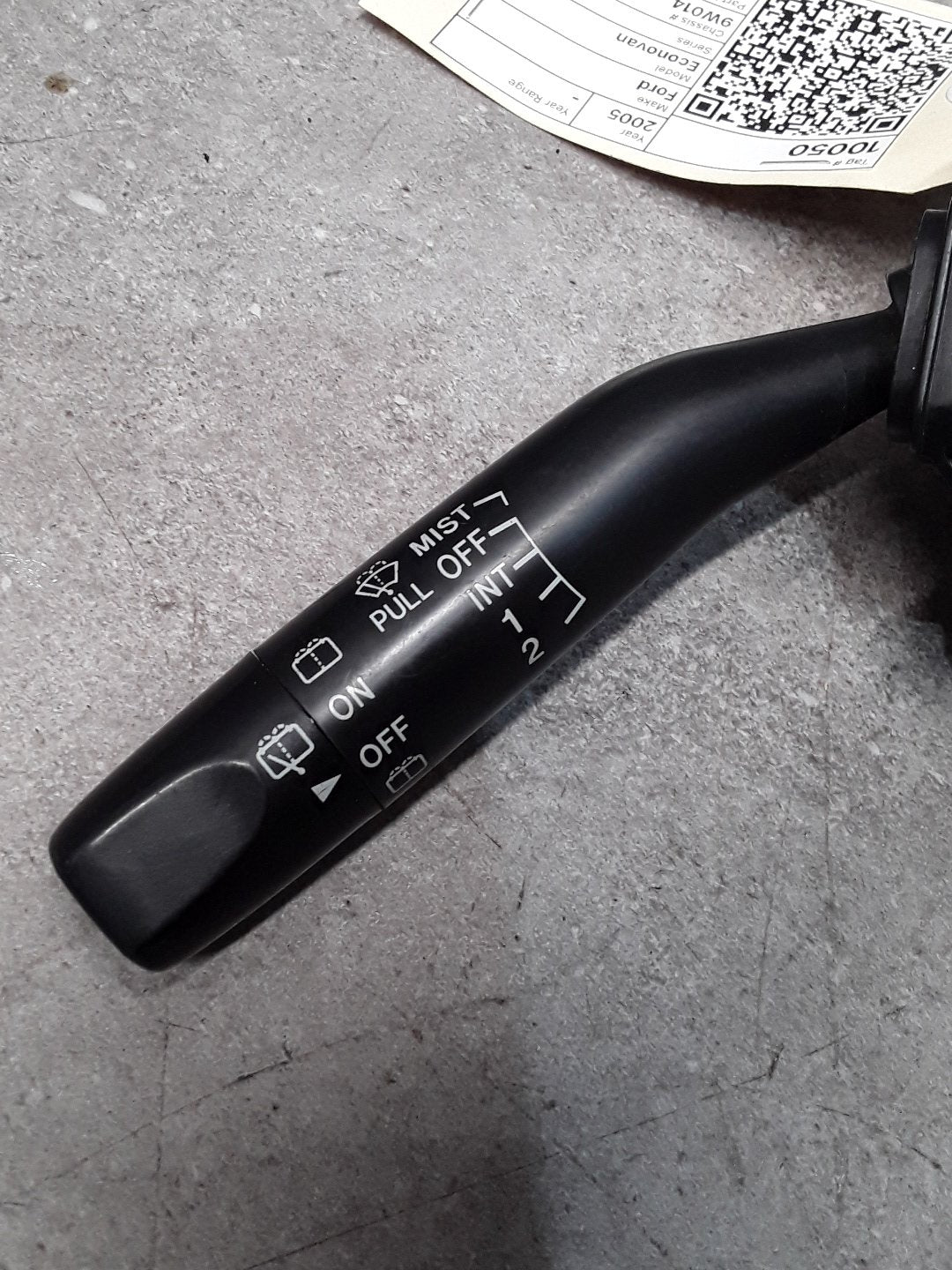 2005 Ford Econovan 9W014- Wiper Switch- (TAG10050)