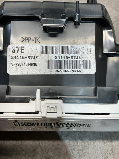 2008 Suzuki Grand Vitara II JT- Instrument Cluster- (TAG15871) PN: 34110-67JE