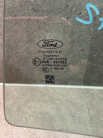 2018 Ford Escape ZG- Left Rear Door Glass- (TAG12347) PN: M3240