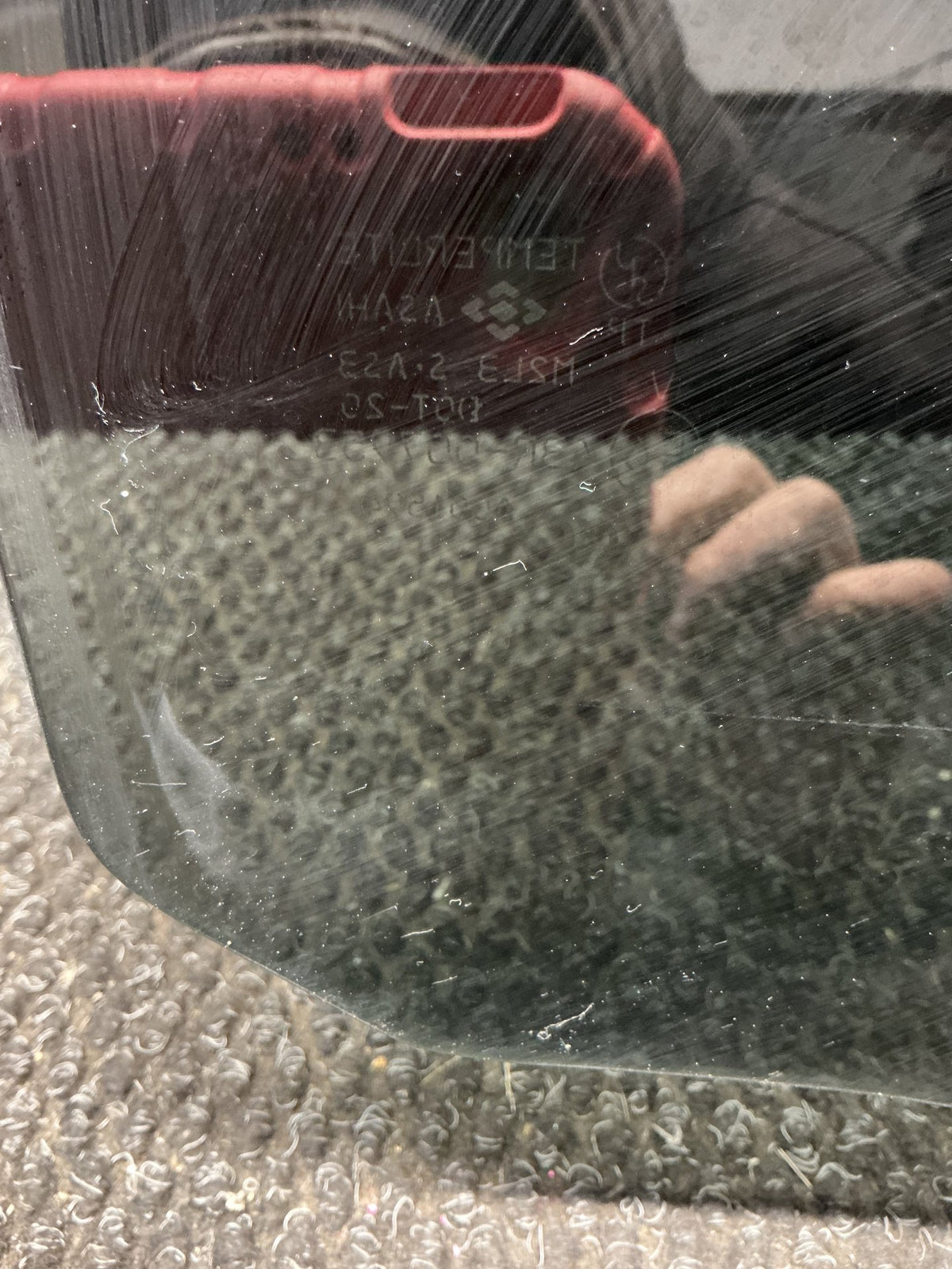 2005-2012 Mitsubishi Outlander II CW*W- Right Rear Door Glass- (TAG11018)