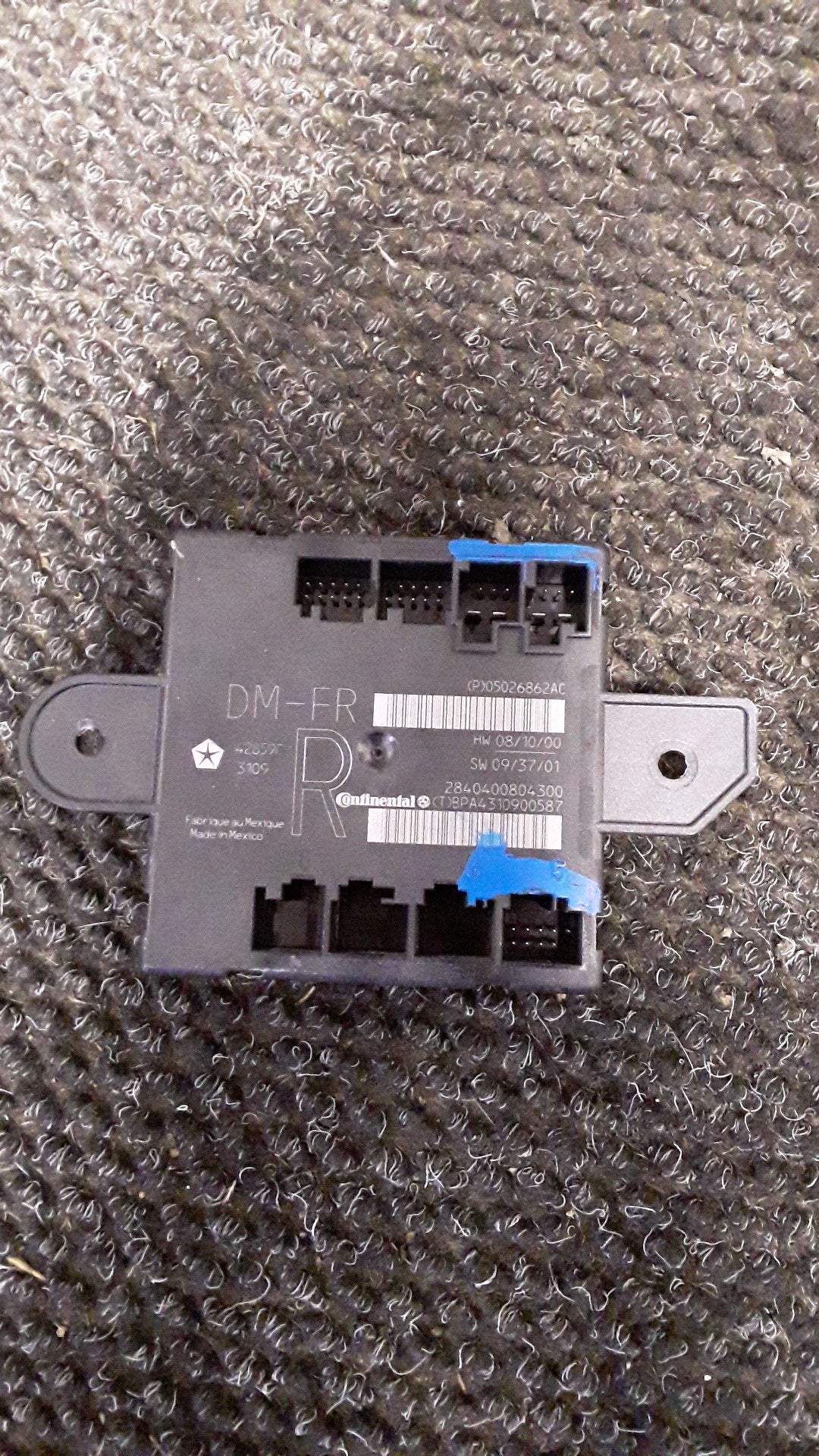 2008-2020 Dodge Journey JC- Right Front Door Control Module- (TAG6881)