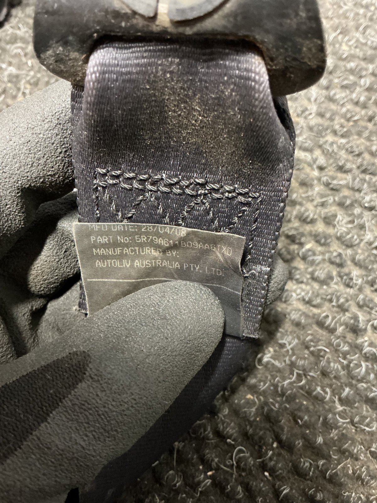 2008 Ford Territory 2W084- Left Front Seat Belt- (TAG10801)
