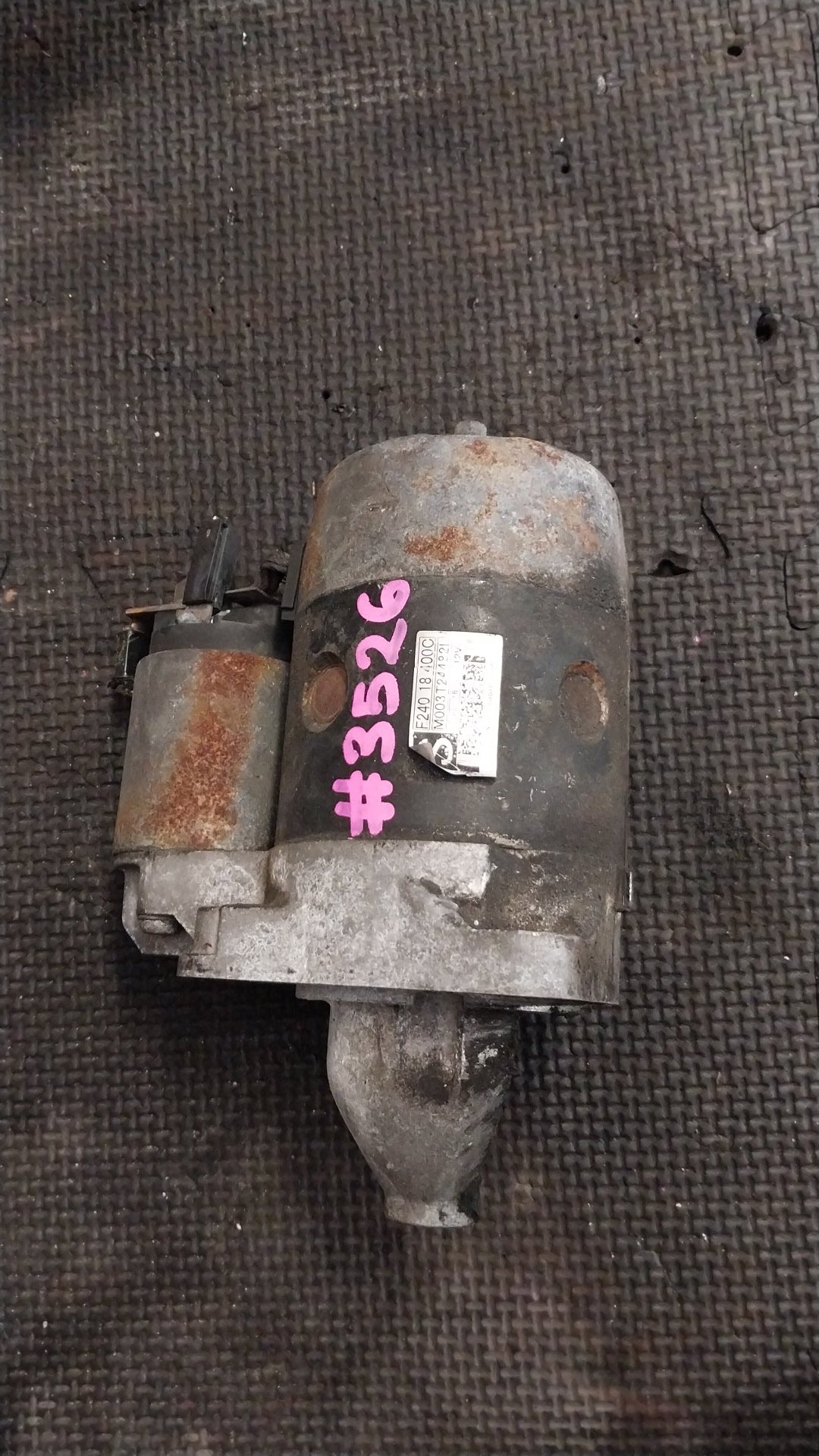 1999-2016 Mazda Bongo Van SK- Starter Motor- (TAG3526)