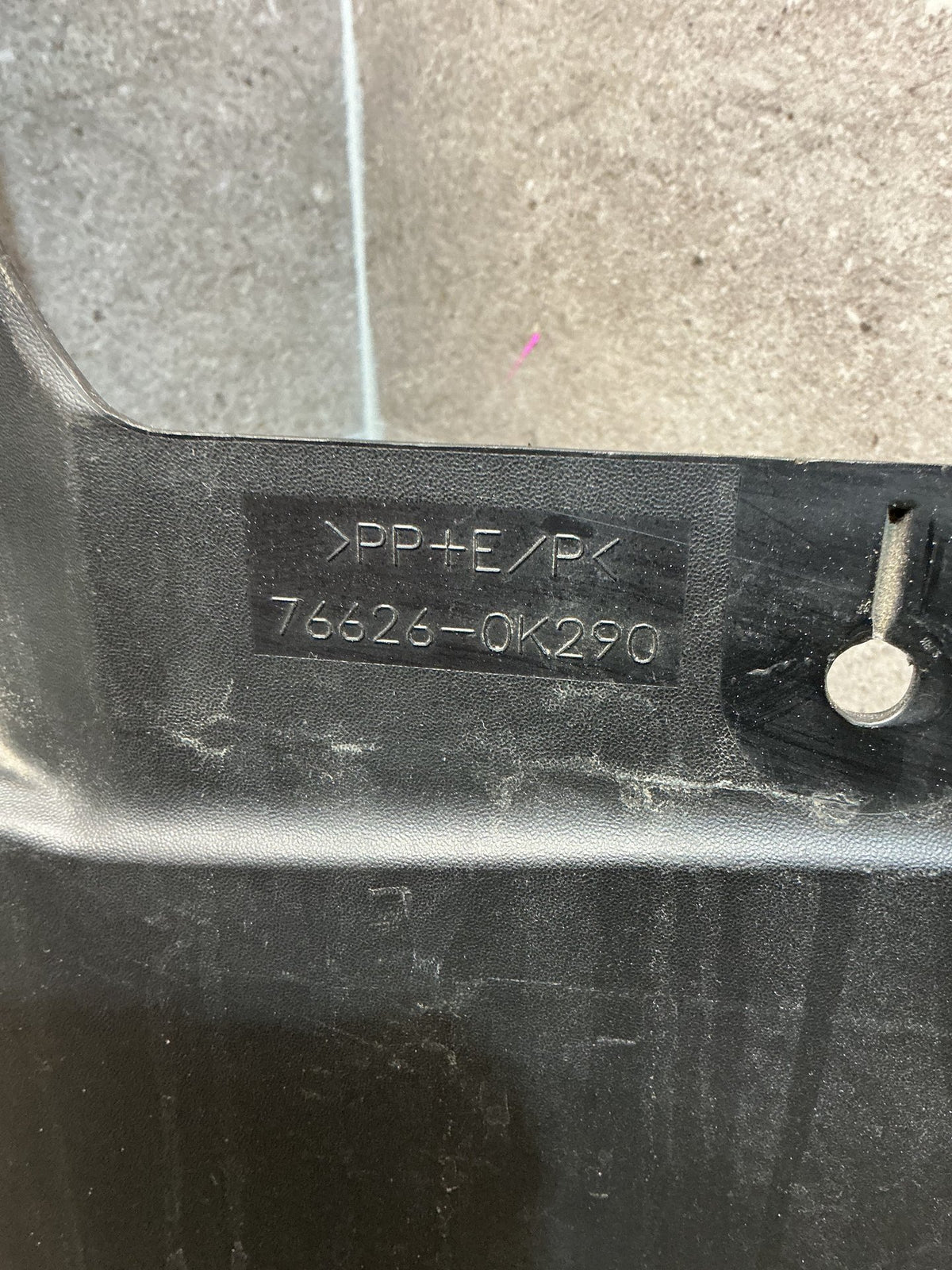 2017 Toyota Hilux GUN- Left Rear Mudflap- (TAG17437)