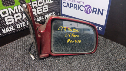 1993 Suzuki Grand Vitara 4 DOOR- Right Mirror- (TAG5180) PN: 4 DOOR, 3 WIRE