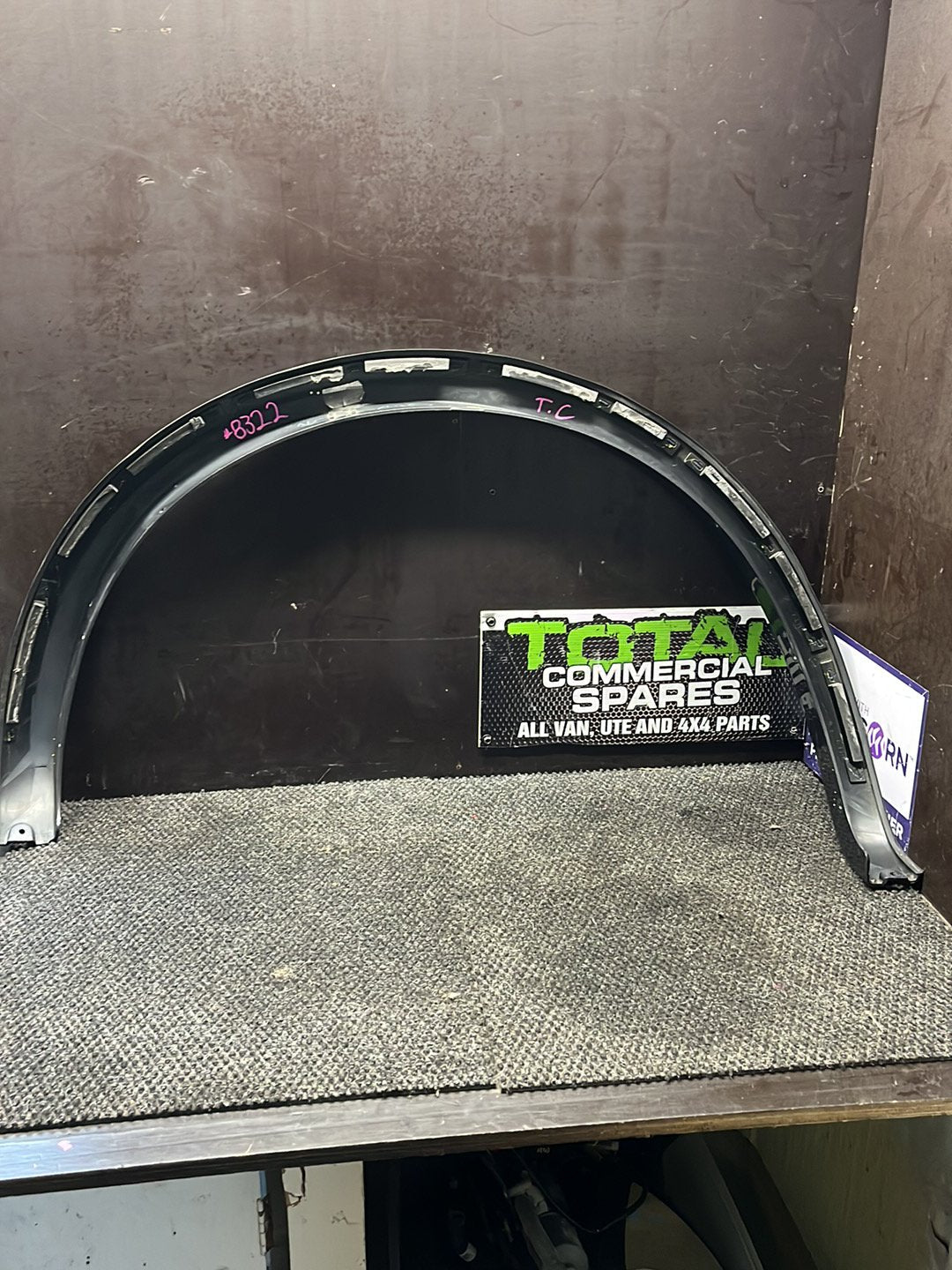 2018 Ford Ranger- Left Rear Guard Flare- (TAG8322)
