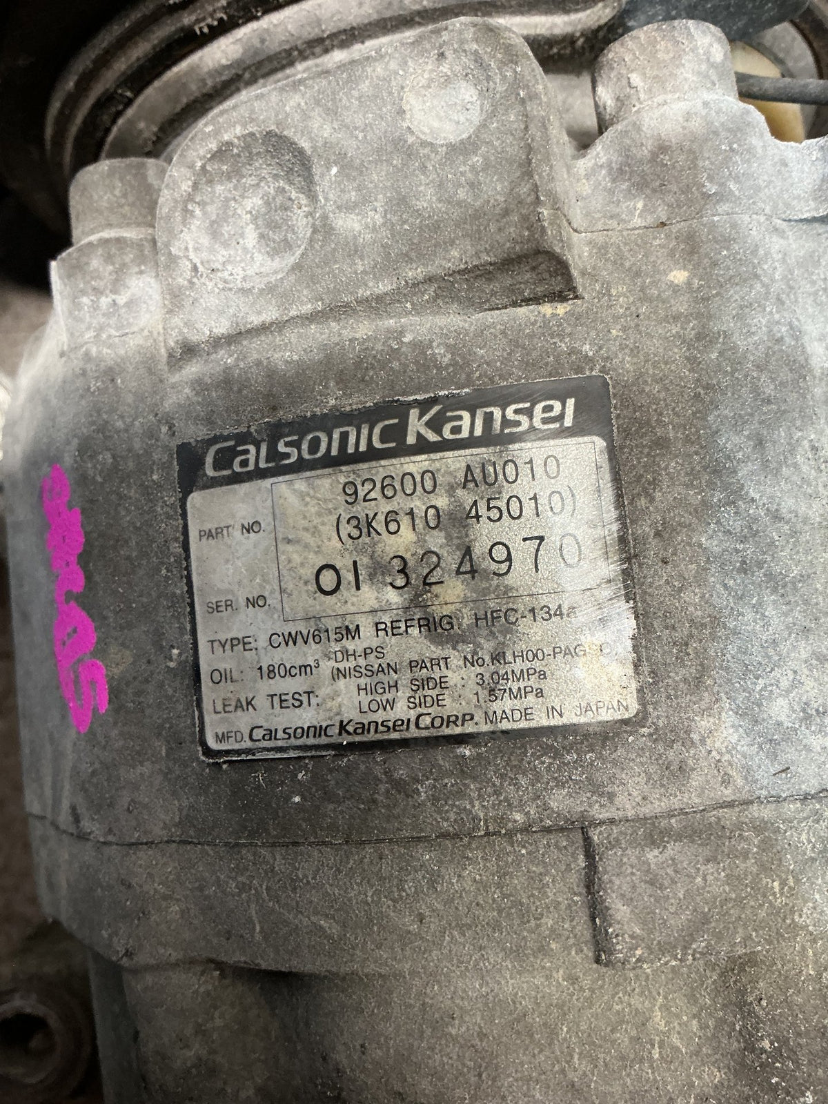 2001 Nissan X-Trail T30 T30- A/C Compressor- (TAG17400)