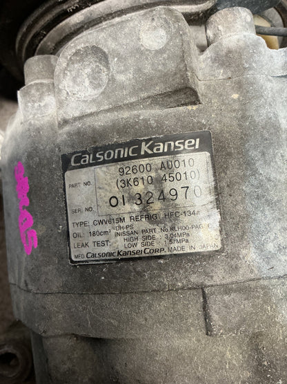 2001 Nissan X-Trail T30 T30- A/C Compressor- (TAG17400)