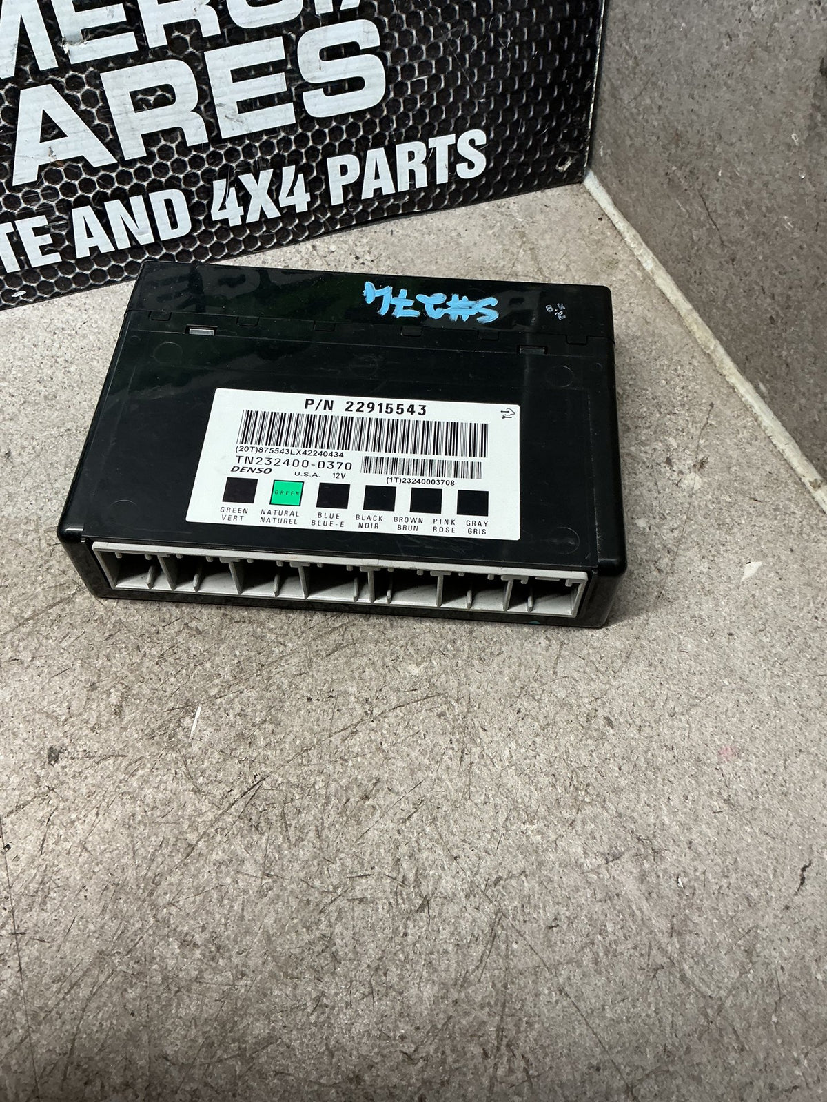 2015 Holden Captiva 7- Body Control Module- (TAG16531)