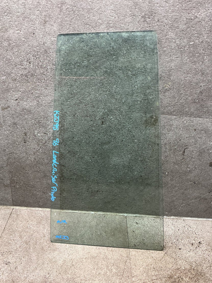 1996 Toyota Land Cruiser Prado KZJ95 - Right Rear Quarter Door Glass - (TAG18671)