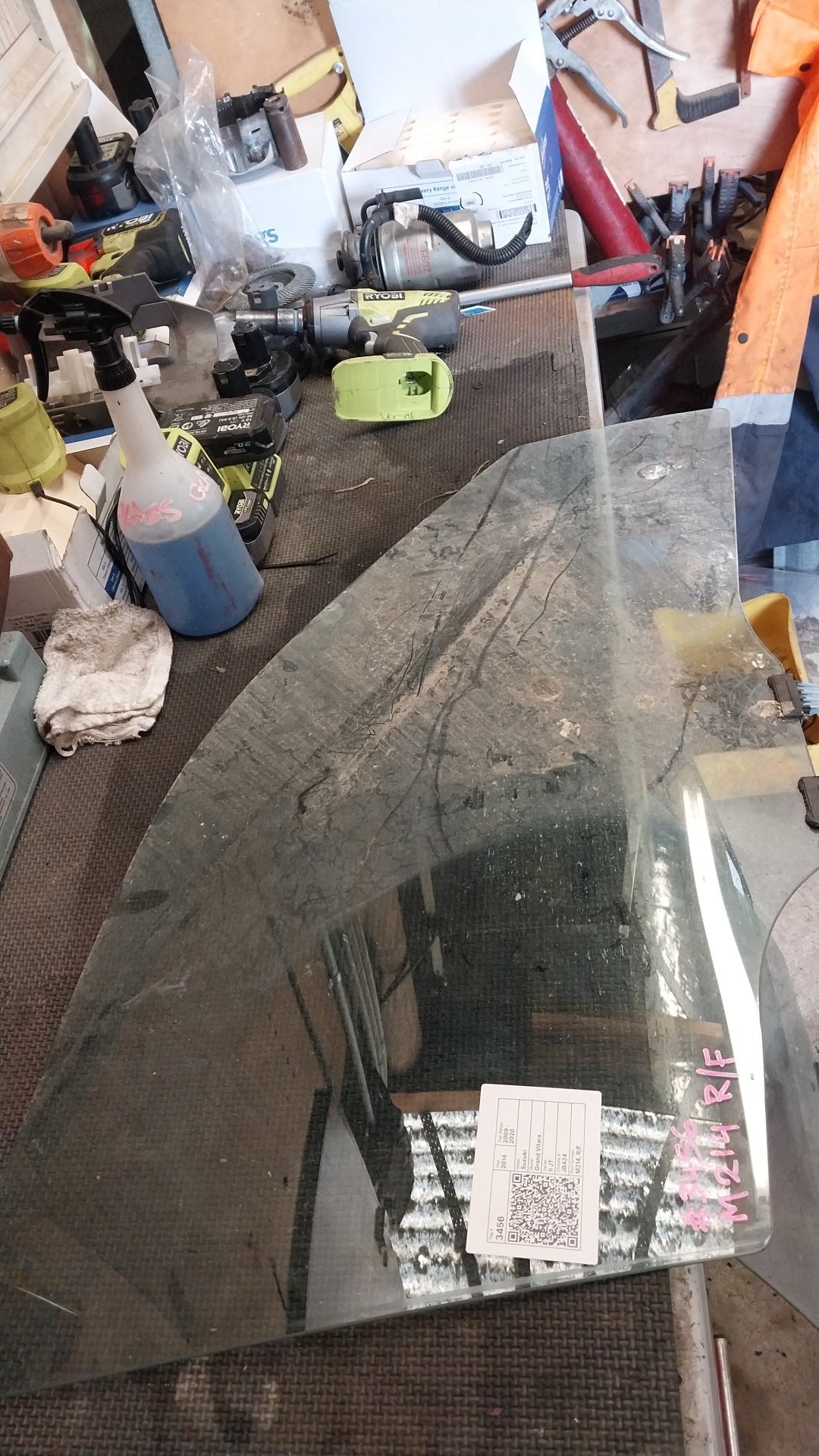 2009-2020 Suzuki Grand Vitara II JT- Right Front Door Window- (TAG3456)