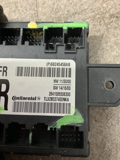 2015 Dodge Journey JC- Right Front Door Control Module- (TAG14545) PN: 68245458AB