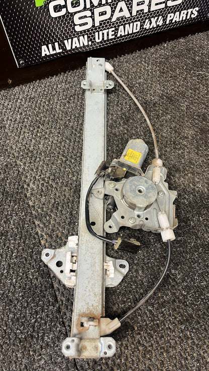 2009-2015 Nissan Navara D22- Left Rear Window Regulator/Motor- (TAG6911) PN: 82731-VK90B
