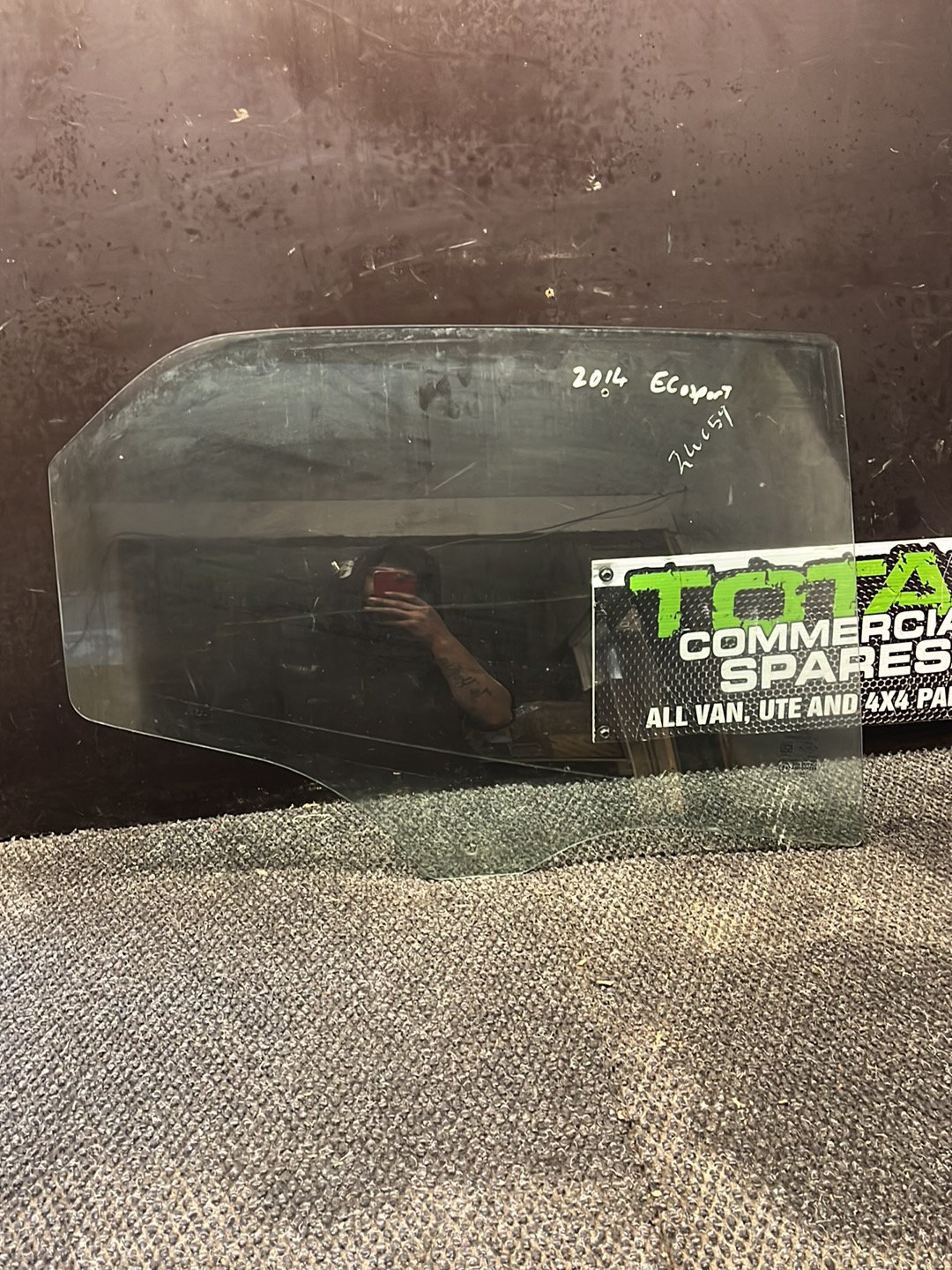 2014 Ford EcoSport- Right Rear Door Window- (TAG8975)