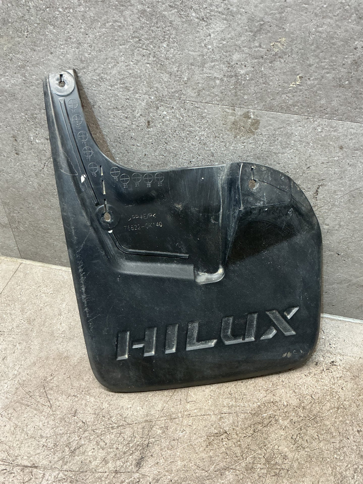 2017 Toyota Hilux - Left Rear Mudflap - (TAG18539)