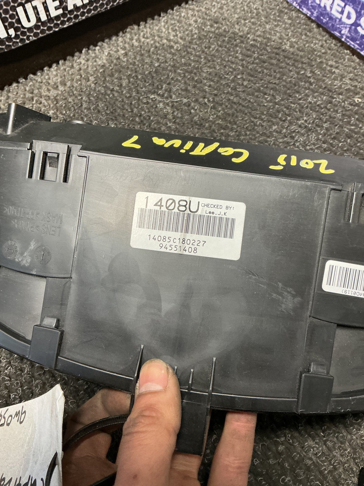 2011 Holden Captiva 5 9W070- Instrument Cluster- (TAG10555)