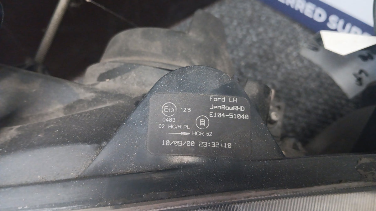2001 Ford Escape XLT V6 AUTO- Left Headlight- (TAG5165)