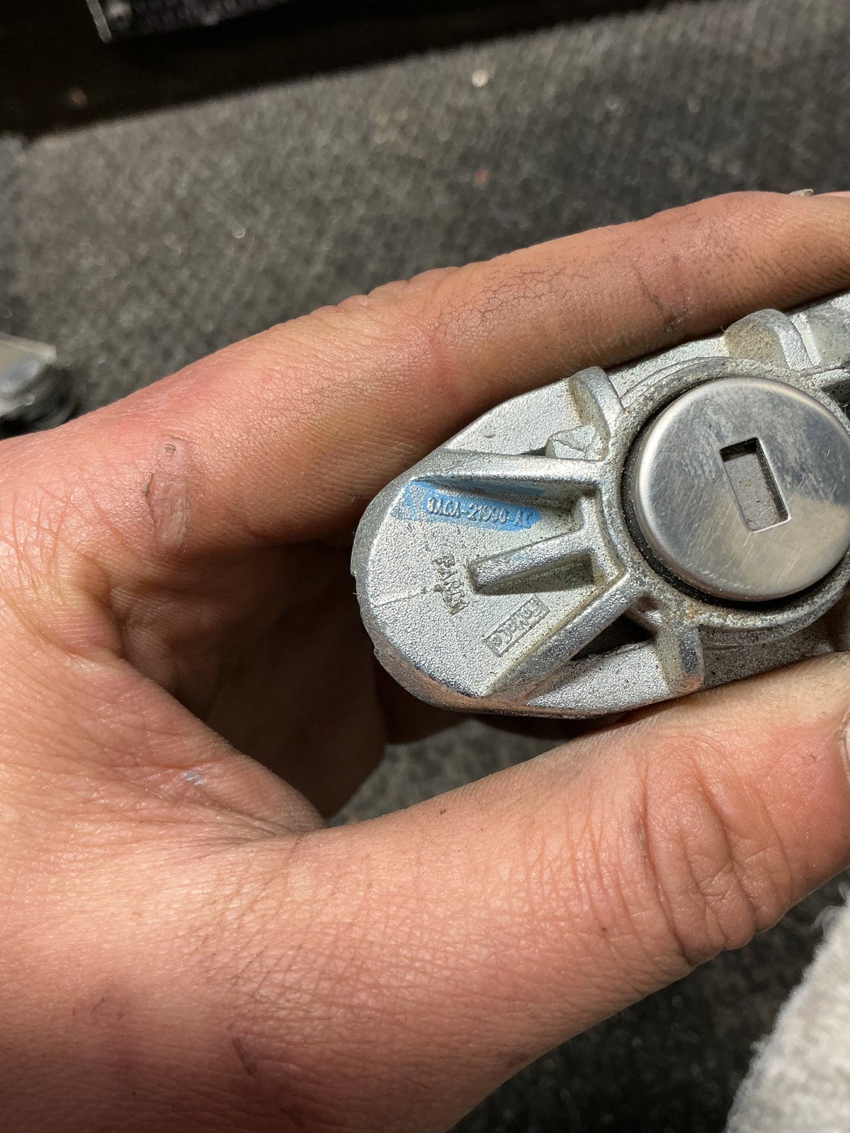 2013-2017 Ford EcoSport BK- Right Front Door Lock Barrel- (TAG10403)