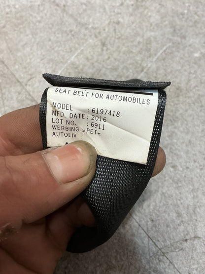 2016 Isuzu D-Max 9W063- Left Rear Seat Belt- (TAG13608)