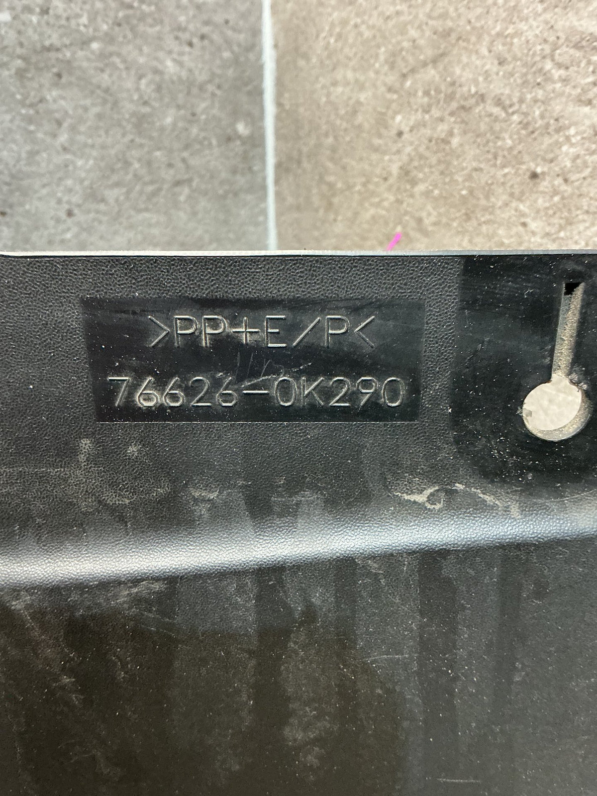 2017 Toyota Hilux GUN- Left Rear Mudflap- (TAG17435)