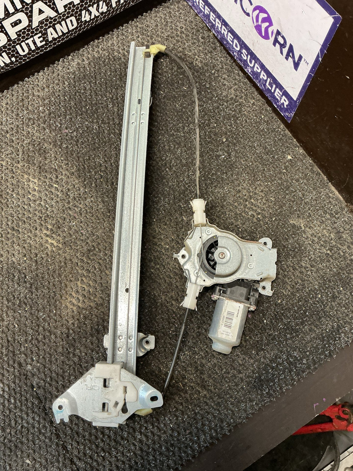 2013 Nissan Navara D40- Left Rear Window Regulator/Motor- (TAG9697)