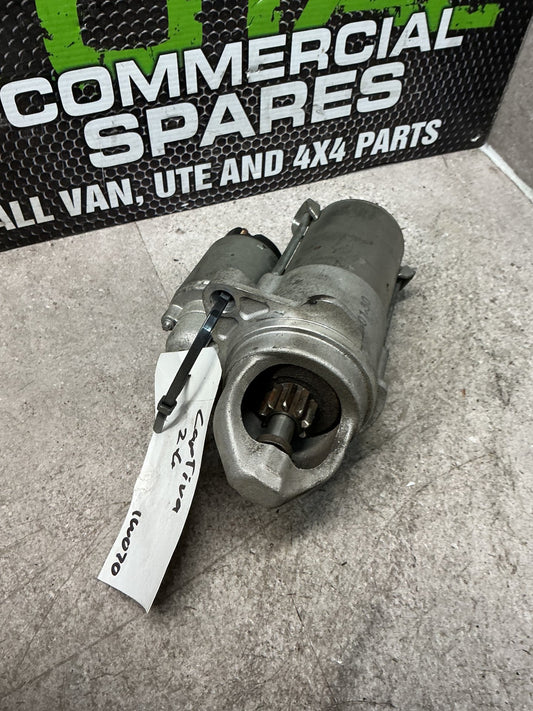 2012 Holden Captiva- Starter Motor- (TAG14878)