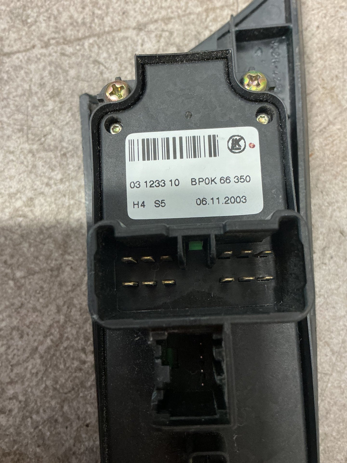 2006 Mazda Axela- Master Power Window Switch- (TAG14667)