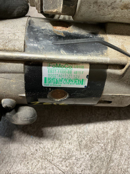 2016 Ford Ranger- Starter Motor- (TAG14909) PN: EB3T-11000-BB