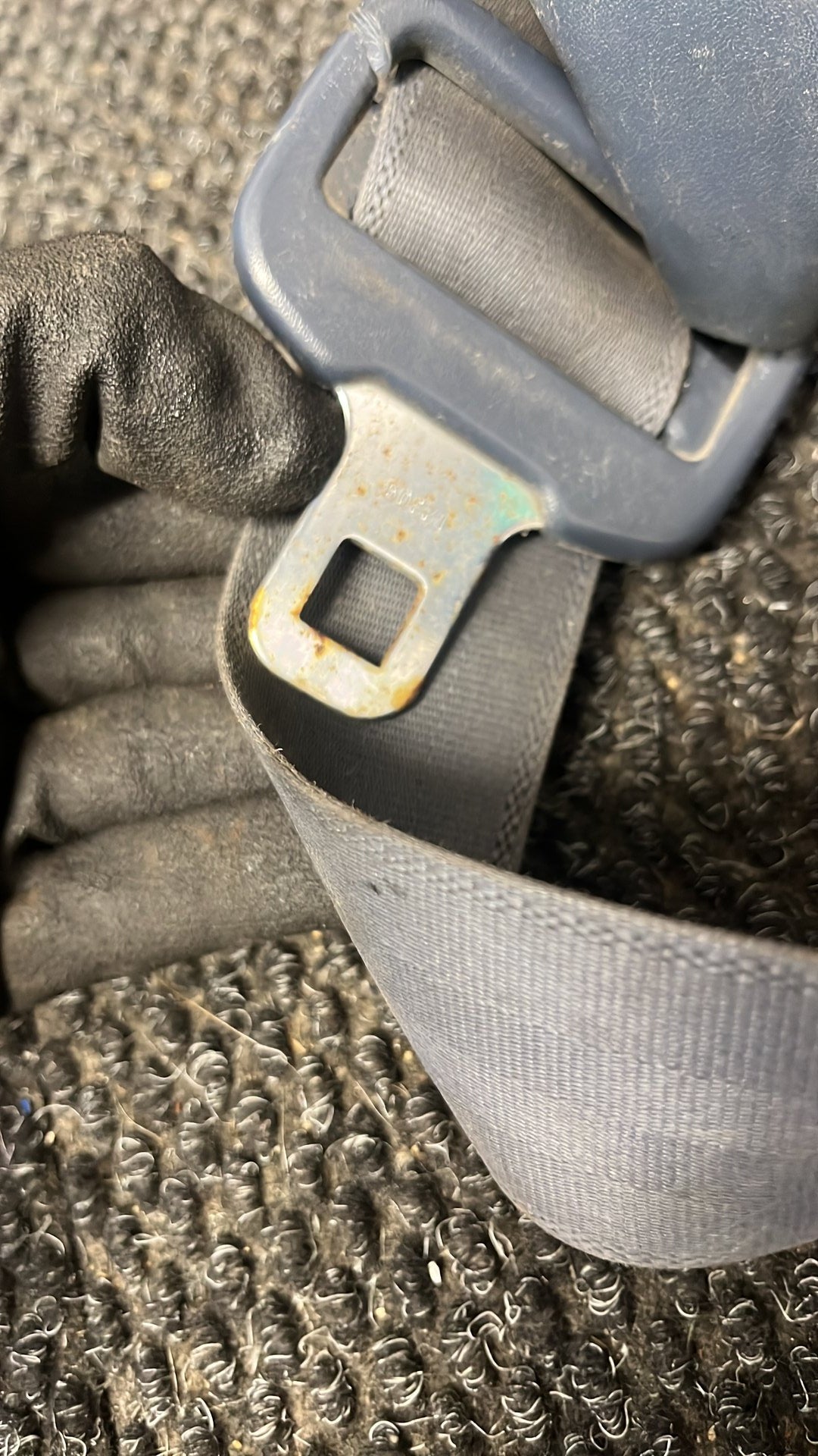 Left Front Seat Belt- (TAG6885), TK-A95-F951, 1992, Toyota, Hilux, Surf, II N130