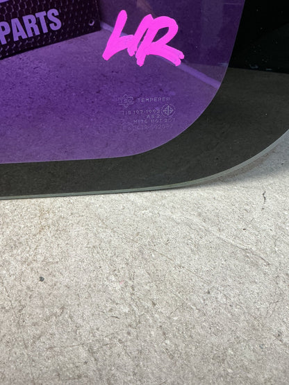 2004 Mazda Bounty- Left Rear Door Glass- (TAG14391) PN: M174