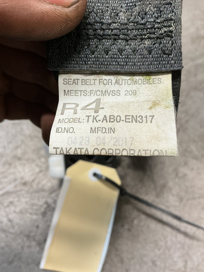 2012-2020 Mitsubishi Outlander GF*W GF GF8 - Left Rear Seat Belt - (TAG18693)