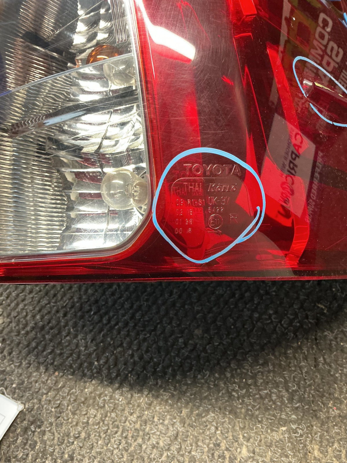 2015-2020 Toyota Hilux VIII N130- Right Taillight- (TAG10052)