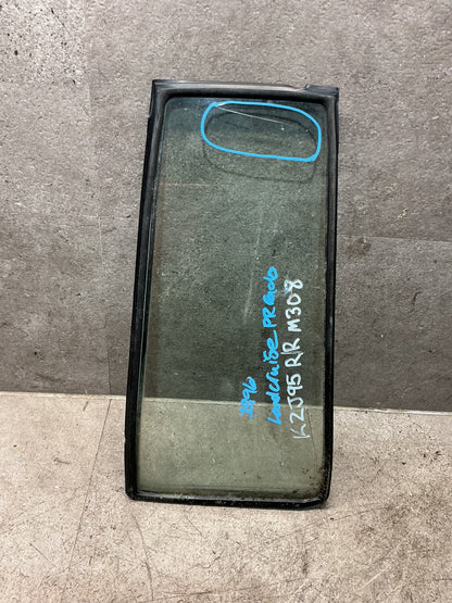 1996 Toyota Prado KZJ95 - Right Rear Quarter Door Glass - (TAG18616)