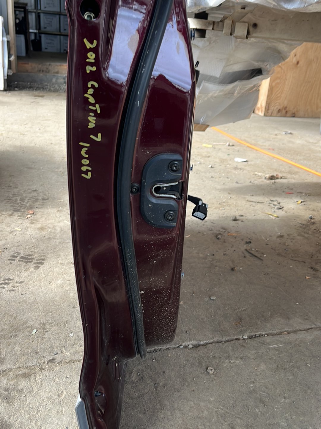2012 Holden Captiva 7- Left Front Door Shell- (TAG8962)