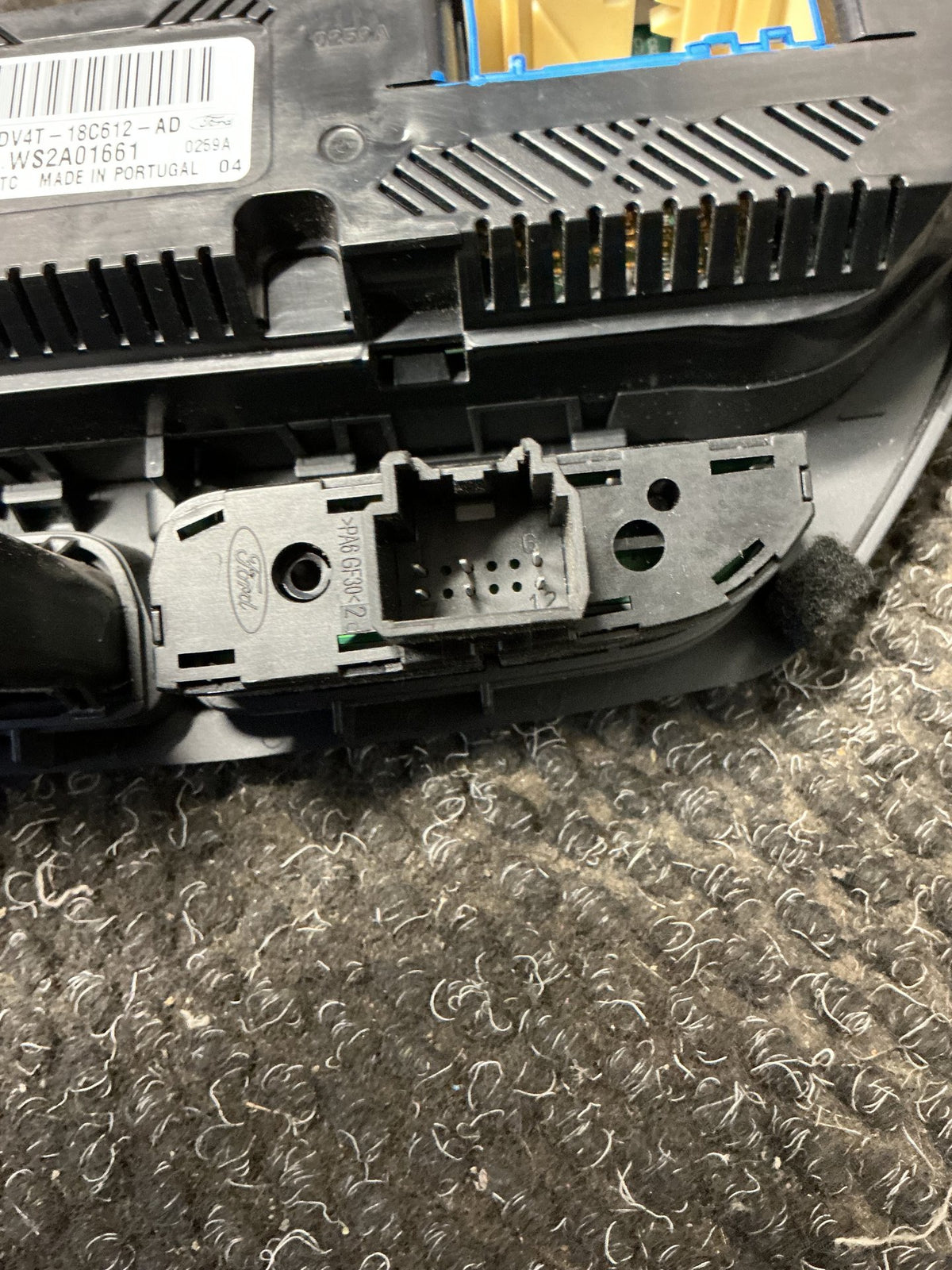 2015 Ford Kuga 9W106- Heater Controls- (TAG10656) PN: DV4T-18C612-AD