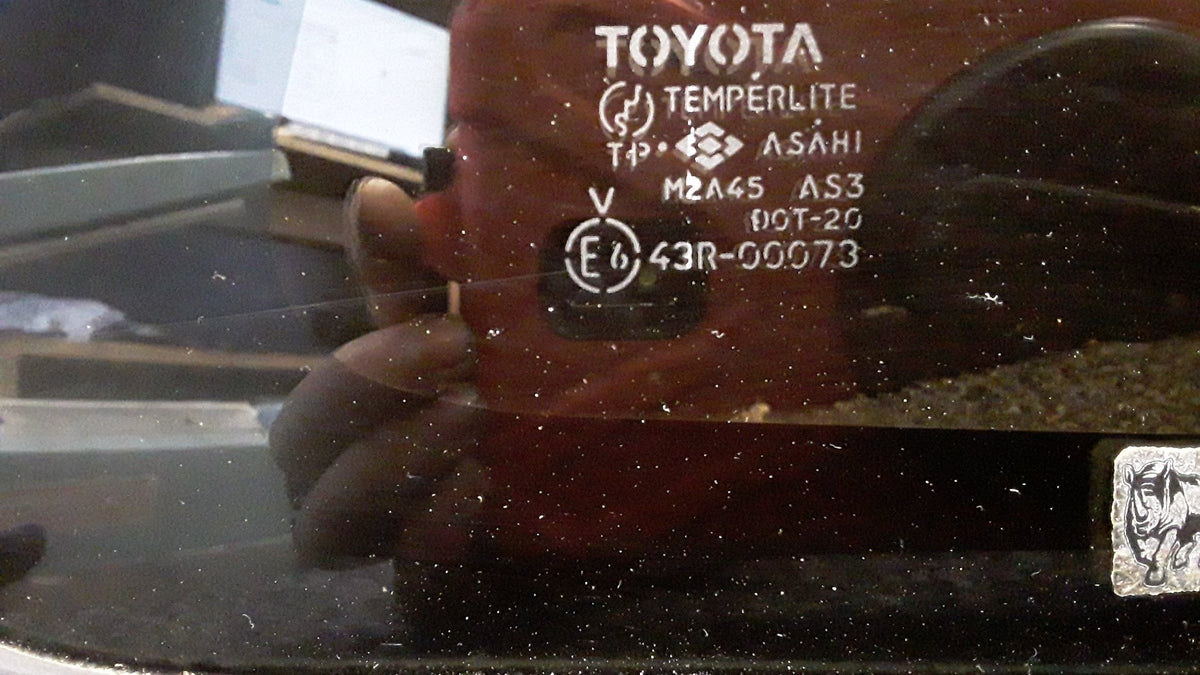 1989-1995 Toyota Hilux II N130 Surf VZN130- Right Rear Cargo Glass- (TAG6373) PN: M2A45